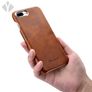 iPhone 7 Plus Metal Ring Oil Wax Leather Back Cover Image 5