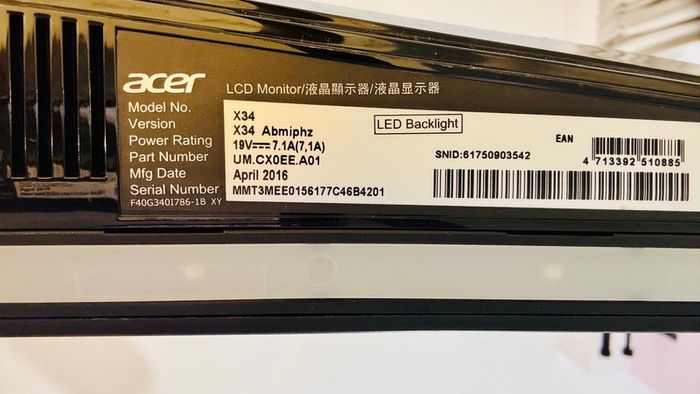 Acer Predator - Gaming Monitor
