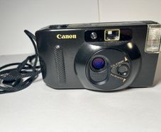 Canon Snappy S Fully Automatic Point & Shoot 35mm Film Camera With Case