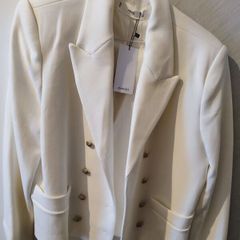 Mango- Ladies white blazer NEW