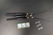 3x Complete Intel Wireless-AC 9560 M.2 Wi-Fi Kits | Antennas, Cables &amp; Clips Included