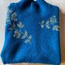 Embroidered knitted sleeveless top Image 5