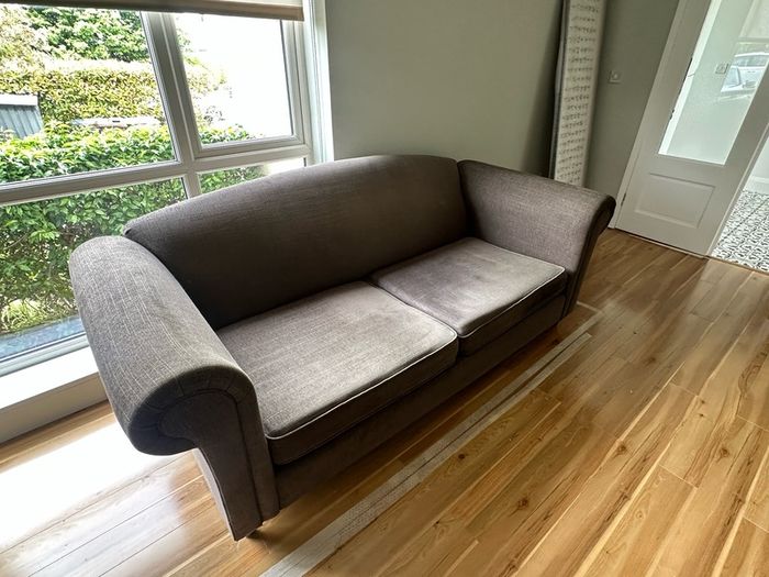 3 Seater Sofa Brown-Grey