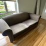 3 Seater Sofa Brown-Grey Image 8