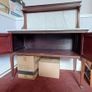 Antique mahogany wash stand with marble top Image 2