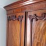 Vintage Solid Wood Wardrobe Image 3