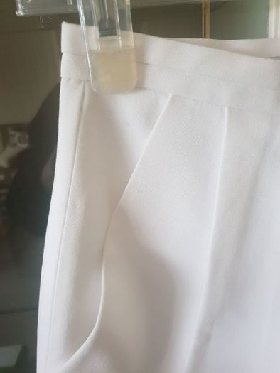Zara White Skirt