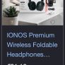 Ionos Wireless Bluetooth Headset Headphones Image 3