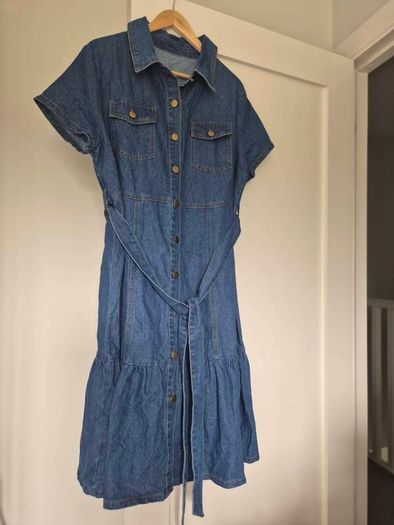 denim dress size 12