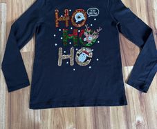 Girls Christmas top age 13-14 like new!