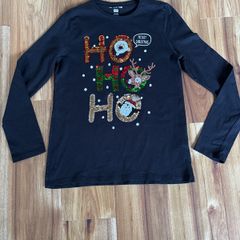 Girls Christmas top age 13-14 like new!