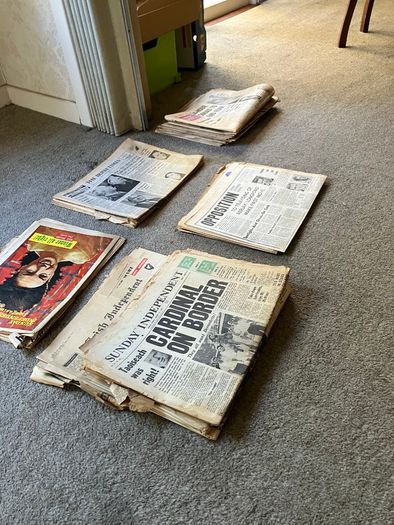 Vintage Irish Newspapers