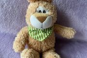 Soft Bunny Plush Toy with green bandana