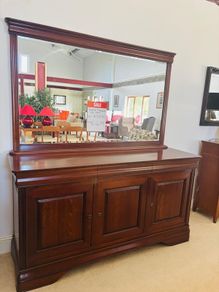 Sideboard and Mirror