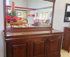 Sideboard and Mirror