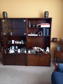 Tall Display Cabinets x 3
