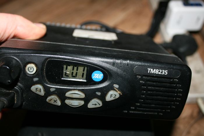 Tait TM8235 VHF 174-225 MHz - 2 Way Portable Radio and Tait T2000 Desktop Power Supply For Base Radio