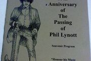 Programme for Roscommon event to commemorate 25th anniversary of the death of Thin Lizzy star Phil Lynott