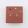 SALE 72 Pieces Birthstone Charms DIY Round Beads Pendant with Rings Handmade Crystal Charm for Jewelry Necklace Bracelet Ankle Earring Making Supplies, 7mm, 12 Colors Image 2
