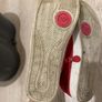 Armani red leather high tops size UK 5 Image 4