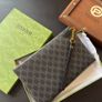 Luxury Leather Clutch Bag Image 6