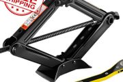 NEW SALE | Scissor Jack Car Lift for Car/SUV/MPV/Family Car Pickup Truck Black