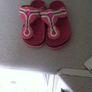 Brand New Pink Beaded shoes Image 2