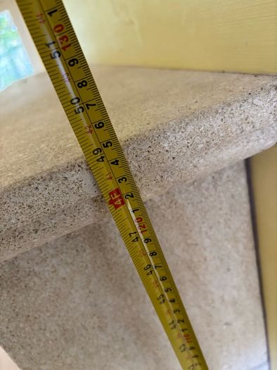 Fireplace solid stone