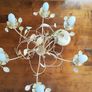 BnQ Antique Cream Chandelier Image 9