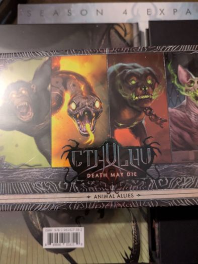 Cthulhu Death May Die Kickstarter Collection Fear of the Unknown Season 4 CMON