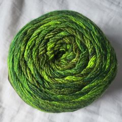 Hobbii Tea Time acrylic cake yarn 200g greens NEW