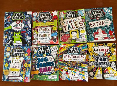 Tom Gates Book Bundle 8 Books