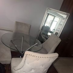 table and chairs