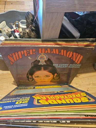 Job Lot of Vinyl Records Easy Listening