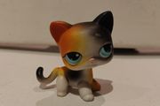 Littlest Pet Shop Short Hair Calico Cat #106