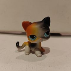 Littlest Pet Shop Short Hair Calico Cat #106