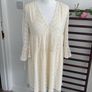 dress Bnwt cream lace mini dress grace & mila size small 10 Image 9