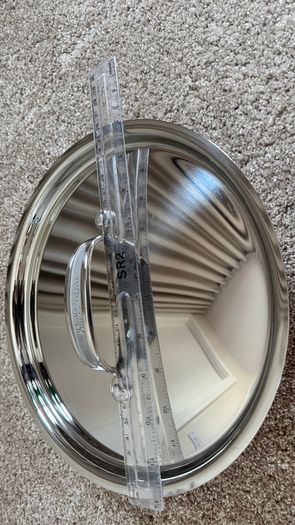 TEFAL Jamie Oliver 24cm Stainless Steel Lid - never used