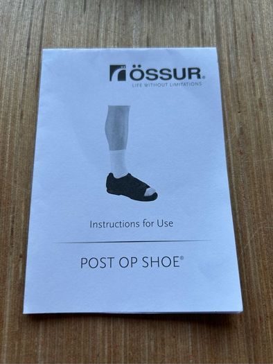 New Ossur Mesh Top Post Op Shoes