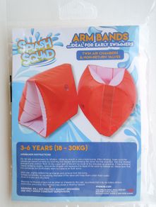 Armbands, 3-6 years (18-30kg) - Brand new!