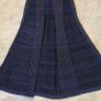 COS navy ribbed long skirt Image 2