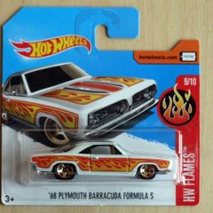 Hot Wheels 68 Plymouth Barracuda classic American car