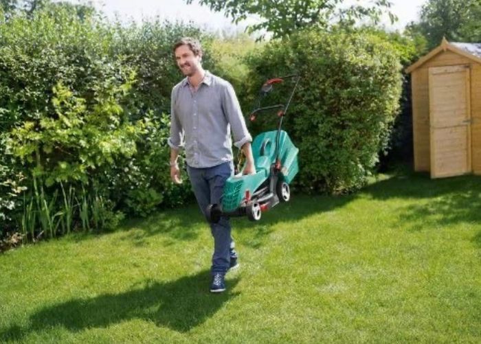 34R Electric Lawnmower 1300 W, Cutting width: 34 cm, In carton packaging (FREE POSTAGE)