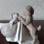 Tengra Valencia Spain Porcelain Figurine " Puppies at Play" Image 5