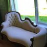 Elegant Upholstered Chaise Lounge Image 3