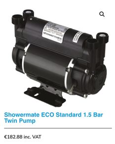 shower pump 1.5 bar Steward Turner