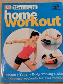 Home workout book with DVD