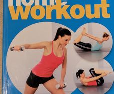 Home workout book with DVD