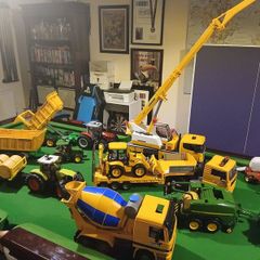 Kids farm machinery