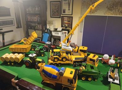 Kids farm machinery